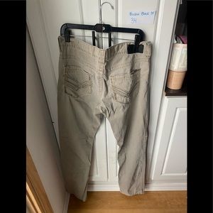 Buckle Black mens pants size 34, length is 36”